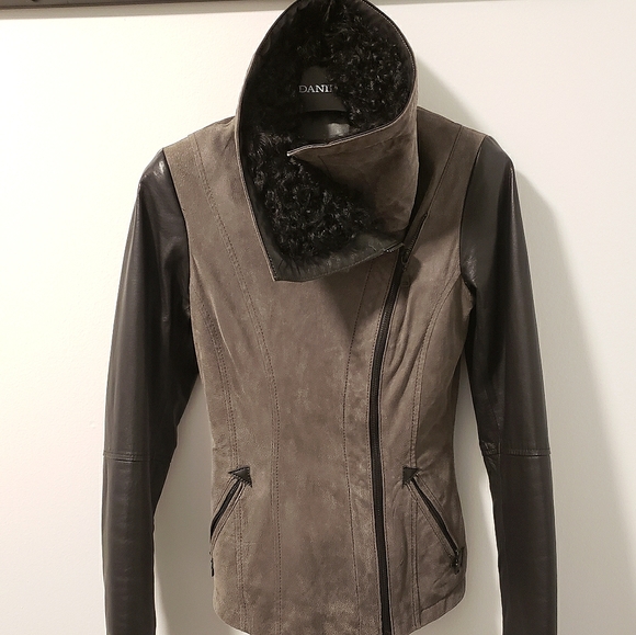 Danier Leather | Suede, Leather, And Fur Jacket - Picture 10 of 15